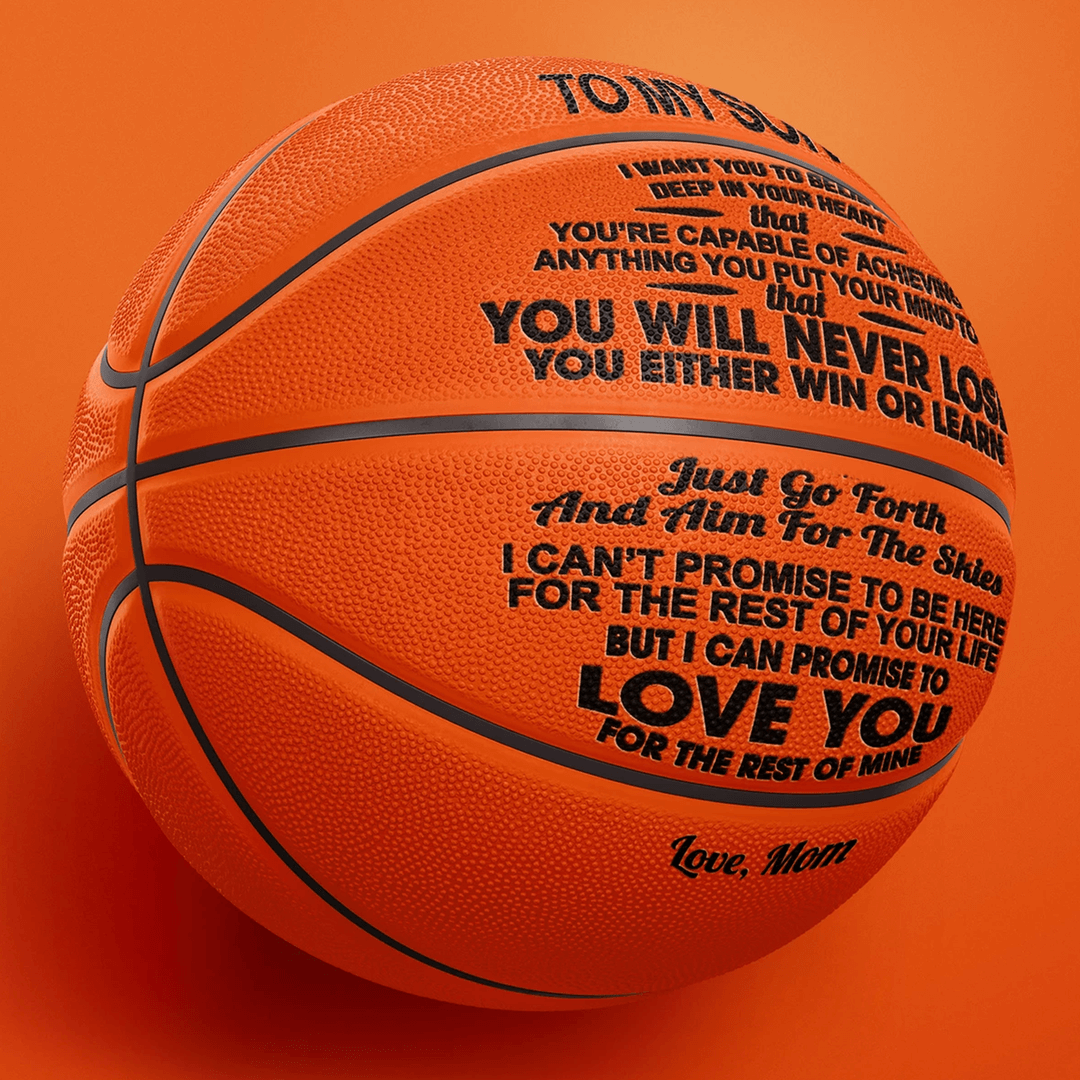 Mom to Son - You Will Never Lose  Basketball